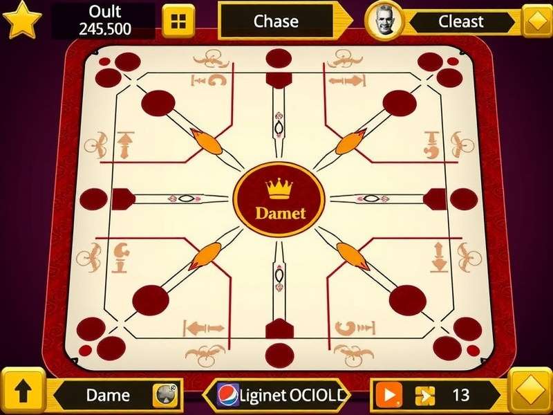 Carrom Turbo Pro King Game Interface